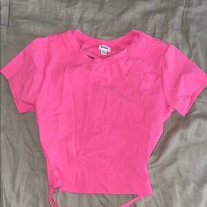 Pink Short Sleeve Top